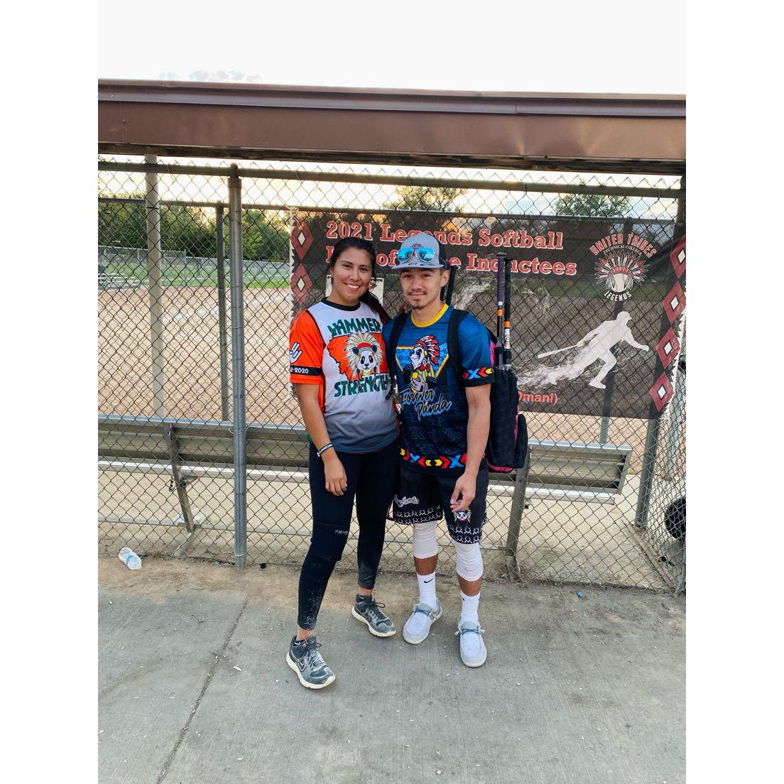Softball pic.