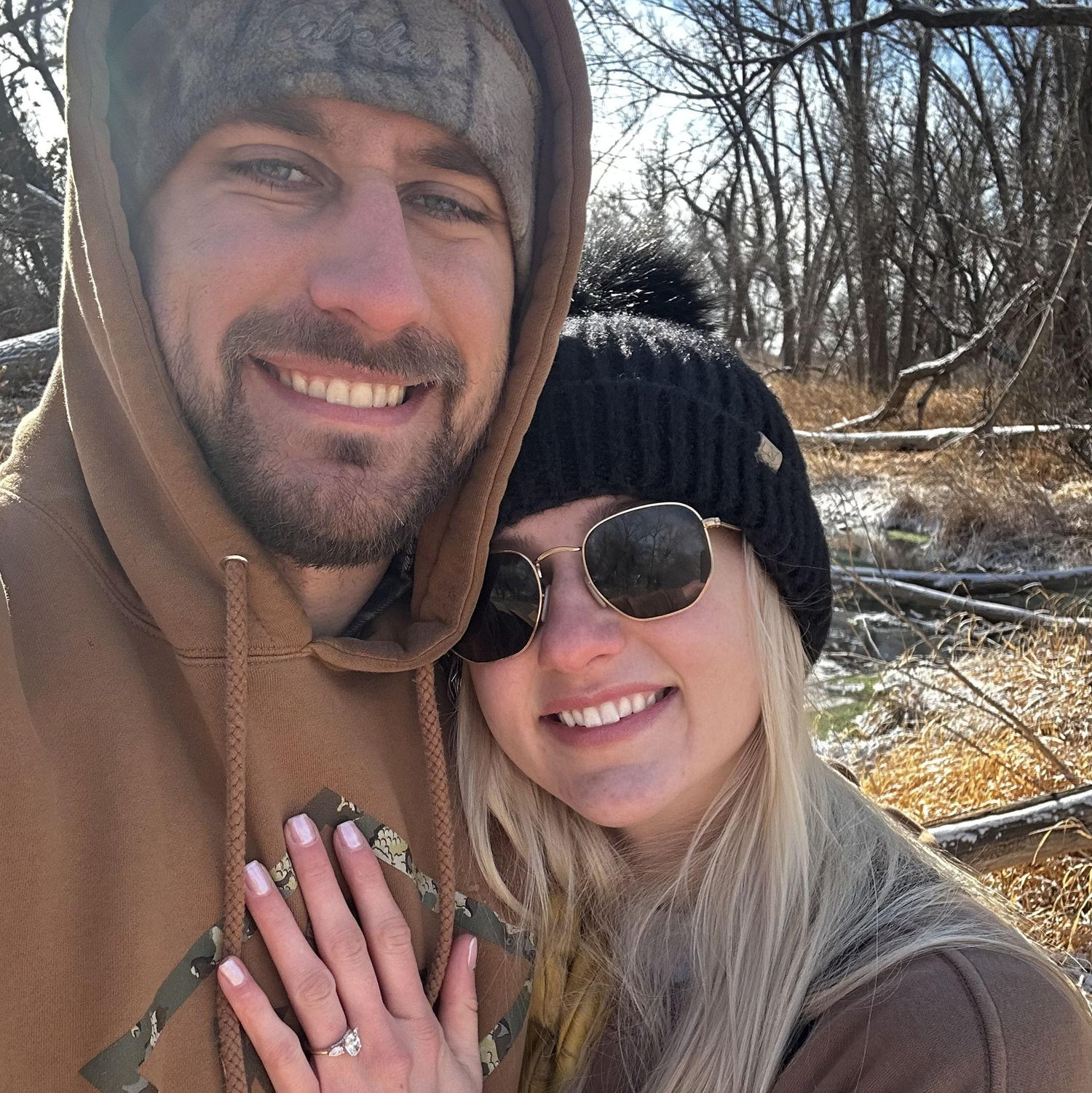 The day we got engaged!