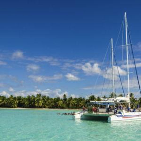 Honeymoon boat day in Saint Lucia