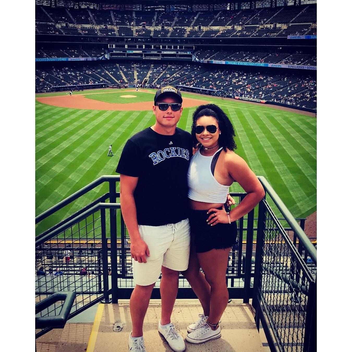 June 2018- Rockies Baseball Game