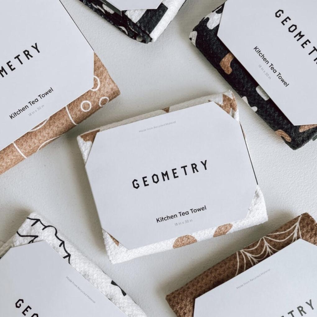 Geometry Bar Towels