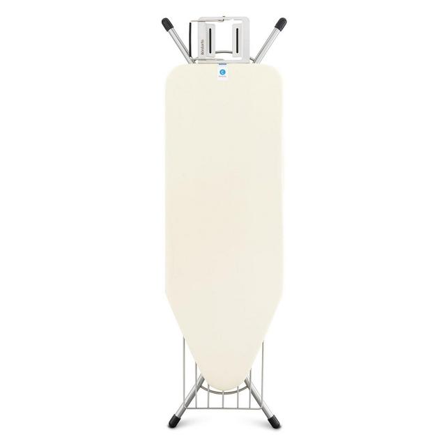 Brabantia Ironing Board C, Steam Iron Rest with Linen Rack