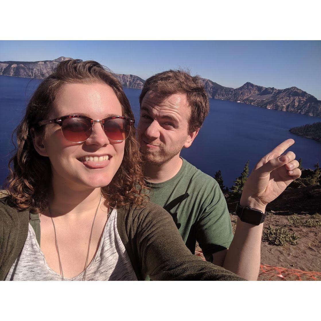 Our first road trip to Crater Lake and  Umpqua Hot Springs in 2019