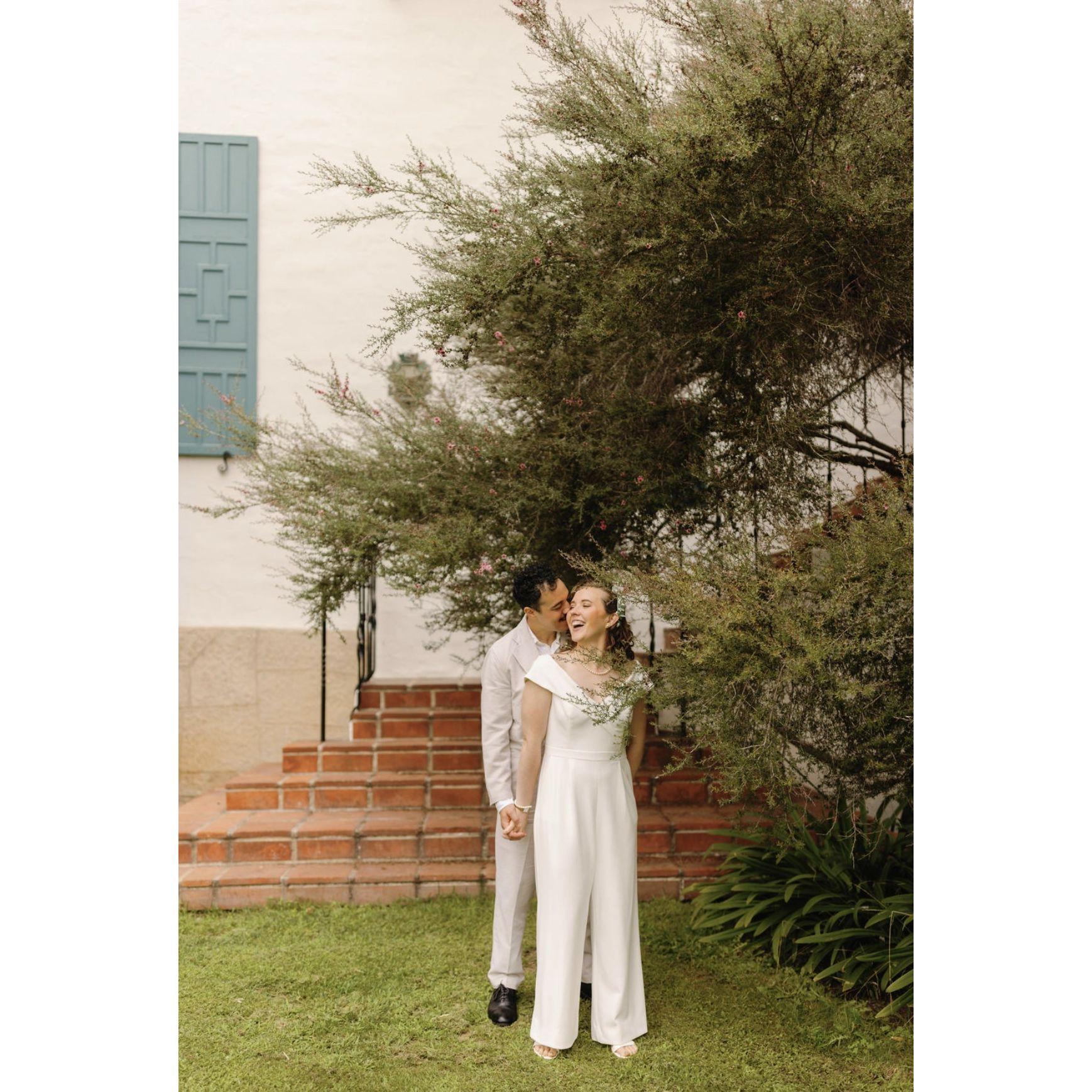 We said our legal "I do's" on 8/17/2023 with our parents and brothers as witnesses at the Santa Barbara Courthouse. It was absolutely magical and we're so grateful to continue the celebration!