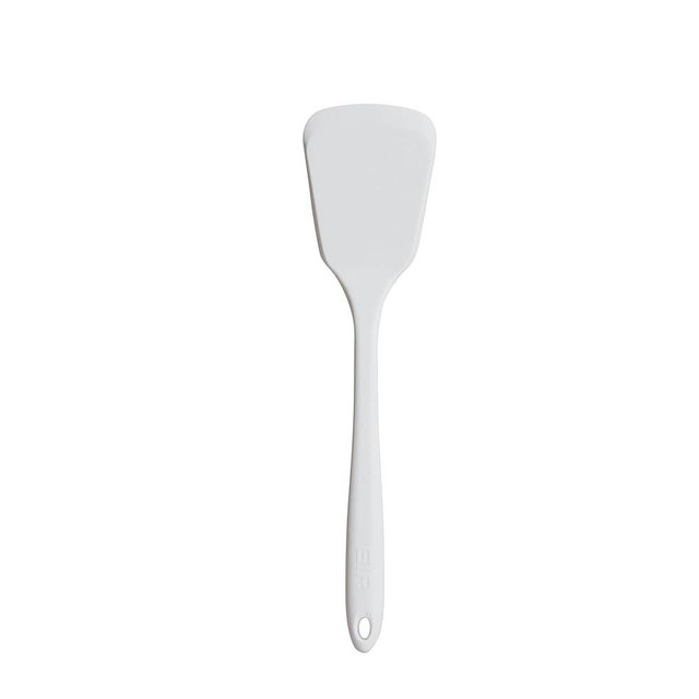 GIR: Get It Right Premium Silicone Ultimate Turner - Non-Stick Heat Resistant - Ideal for BBQs & Cookouts - Able to Lift, Flip and Transfer Heavier Food Items | Ultimate Turner - 13 IN, Studio White