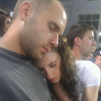 July 2012 - White Sox Game - Fast asleep