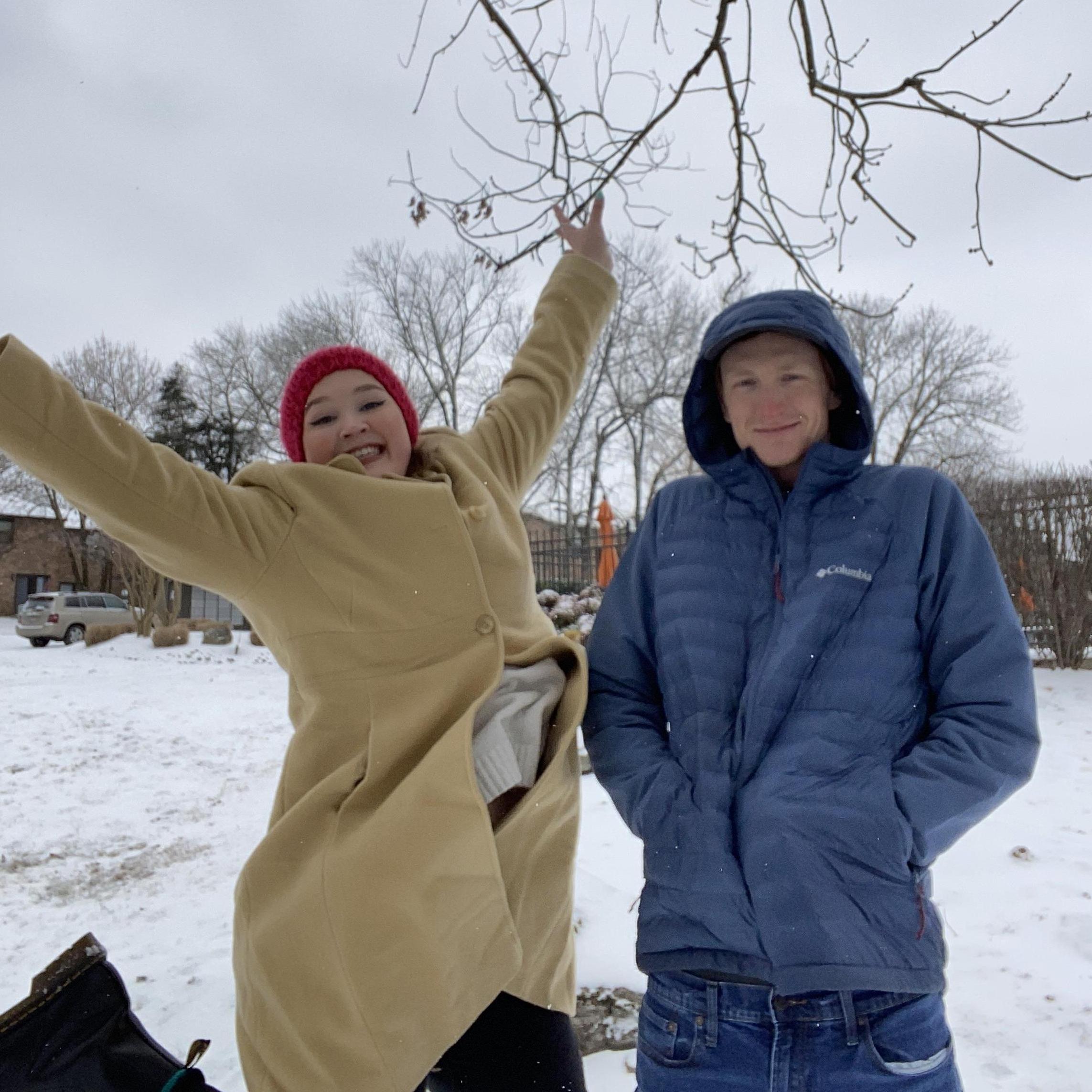 Our first snow day!