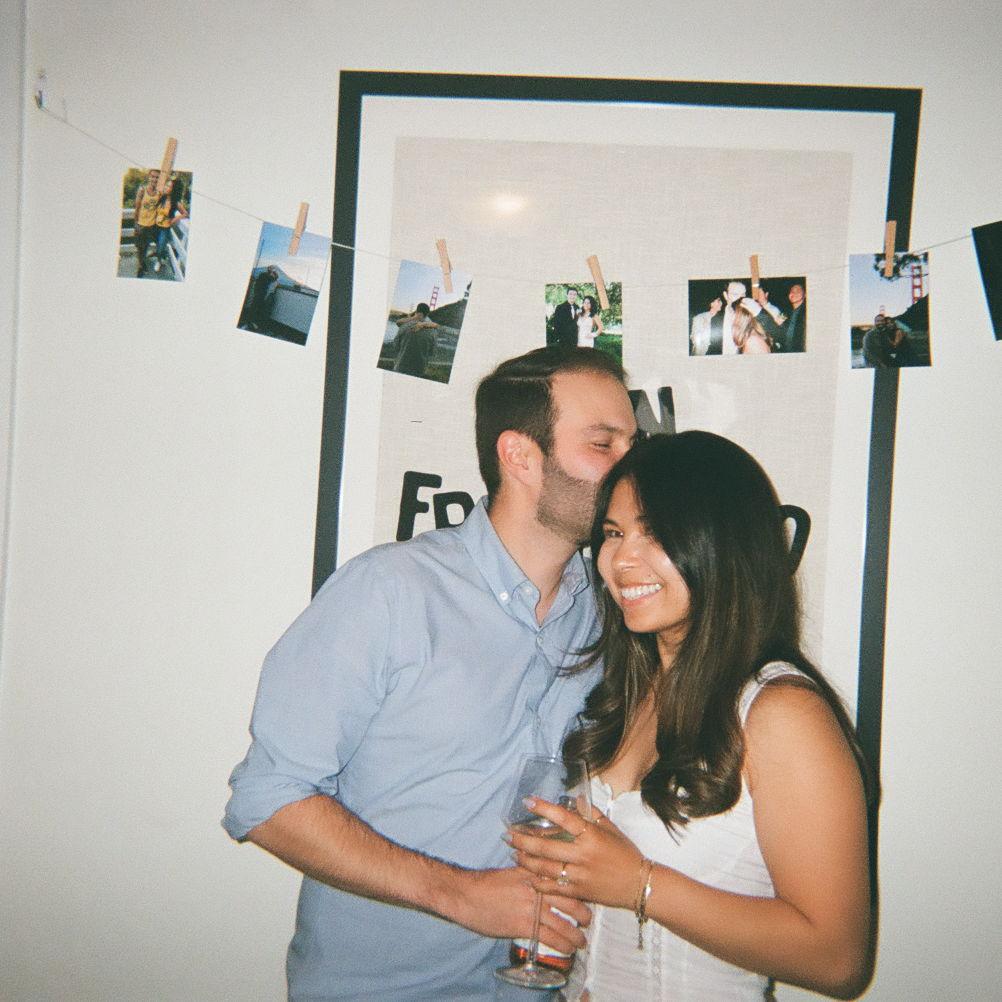 Engagement party hosted by our besties Izzy and Mason