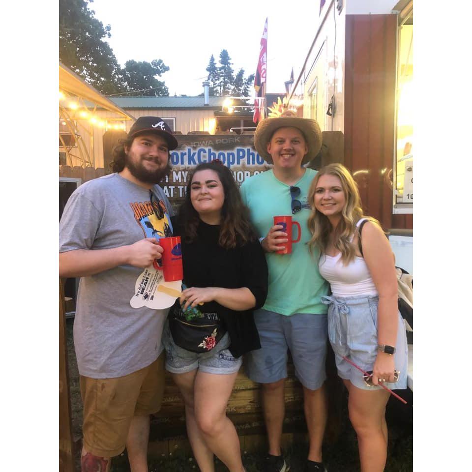 Iowa State Fair with Blake and Lindsey