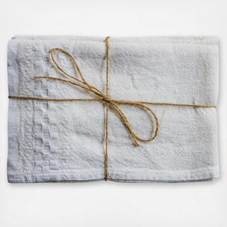 Hotel Dobby Tea Towel, Set of 2