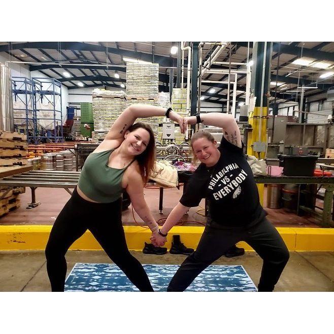 When you combine yoga and a brewery, you find a new adventure