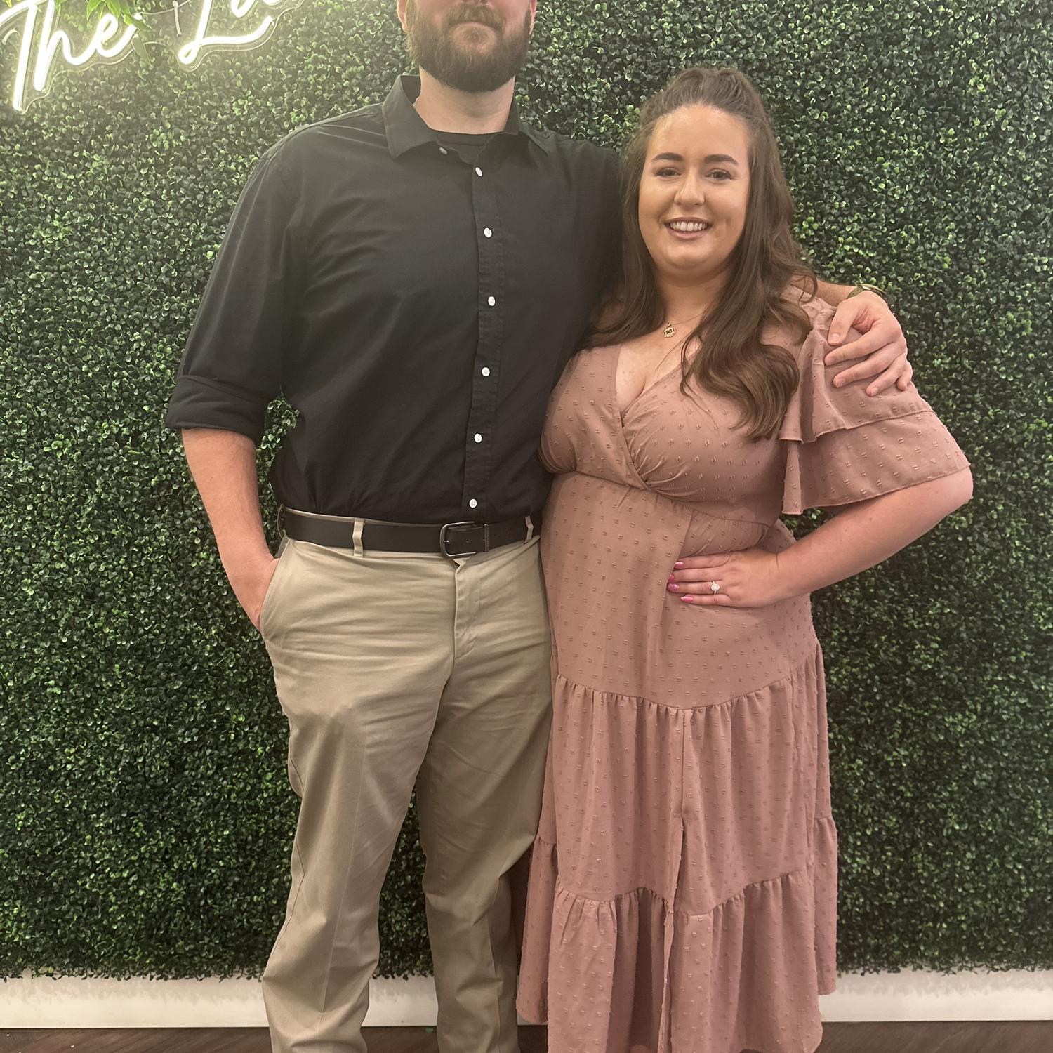 Celebrating Kyle + Elyse at their wedding in July!