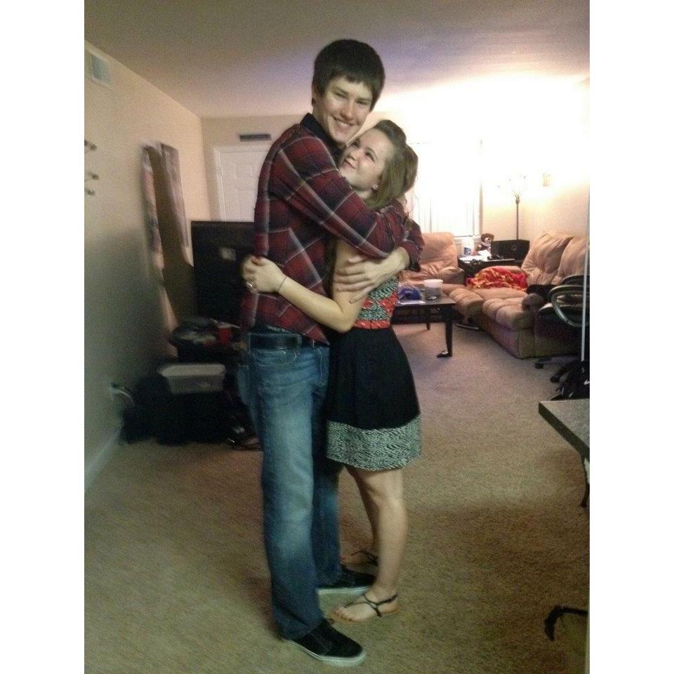 Our very first picture together as a couple in 2012 <3