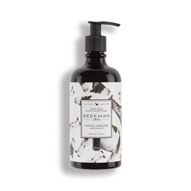 Beekman 1802 Goat Milk Hand & Body Wash oz - Gentle Moisturizing Soap to Away Impurities for Soft Skin Good Sensitive Cruelty Free