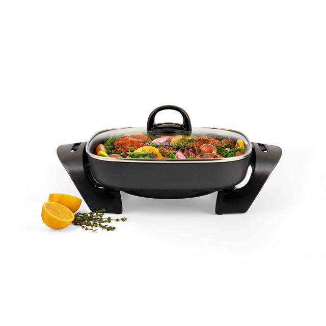 KitchenSmith by Bella 11x 11" Electric Skillet