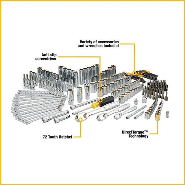 DEWALT Mechanics Tool Set, 247-Piece (DWMT81535)