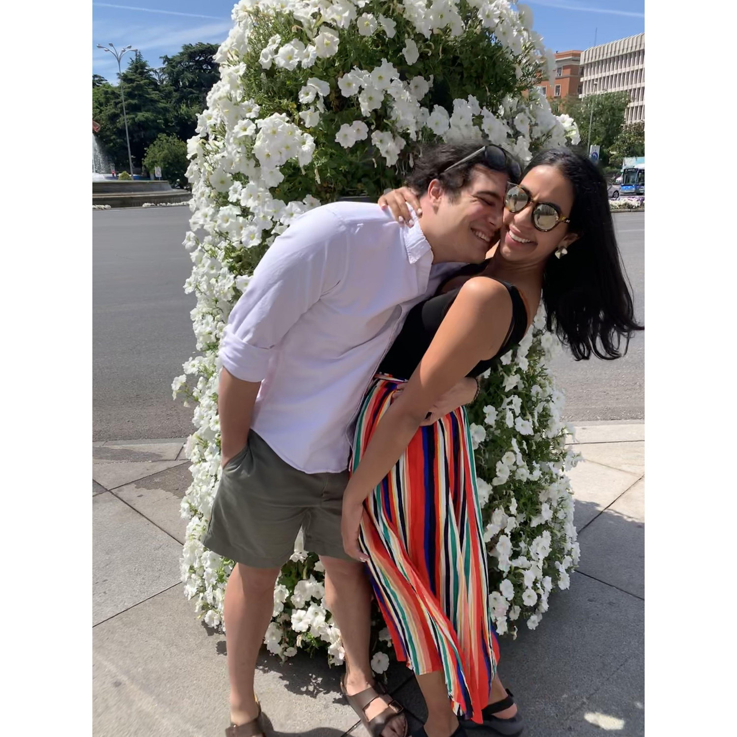 Photo op in Barcelona in 2019