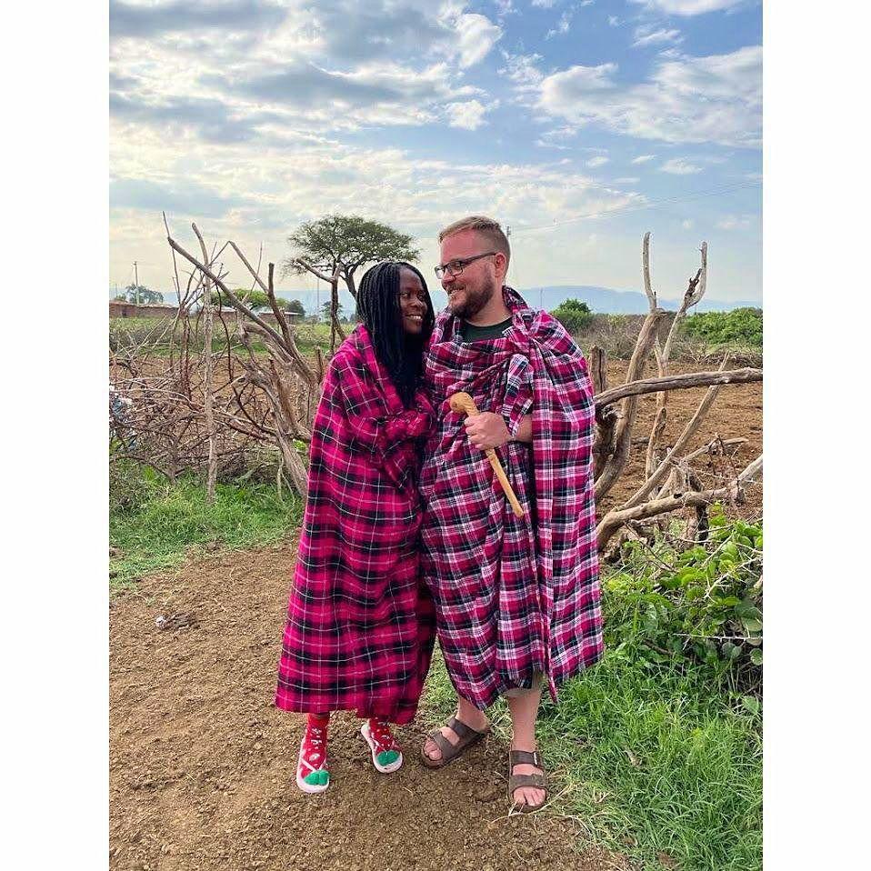 Our safari in Masai Mara also included a visit in the Masai neighborhood.
