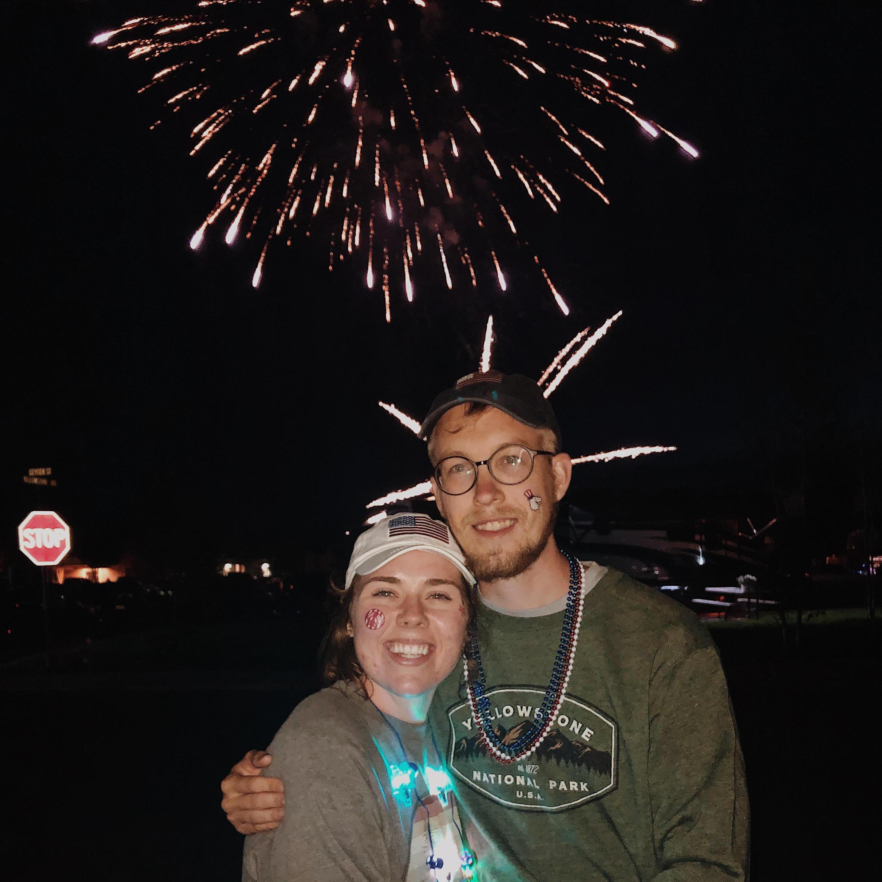 Celebrating Independence Day in West Yellowstone, MT. July 4, 2019.