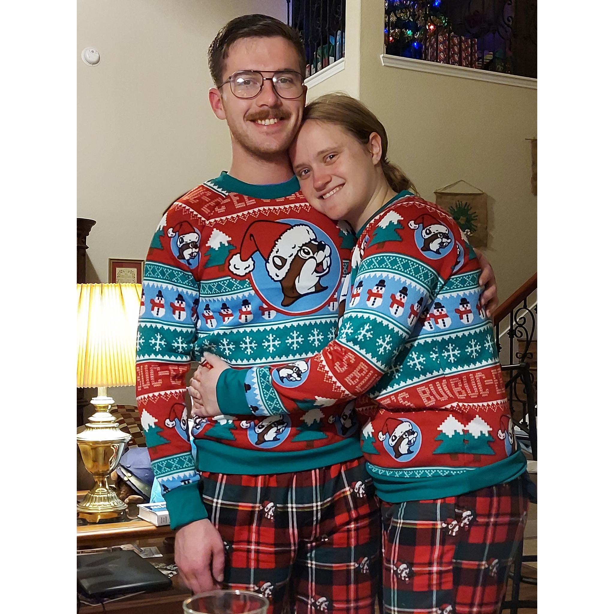 Our first Christmas together!