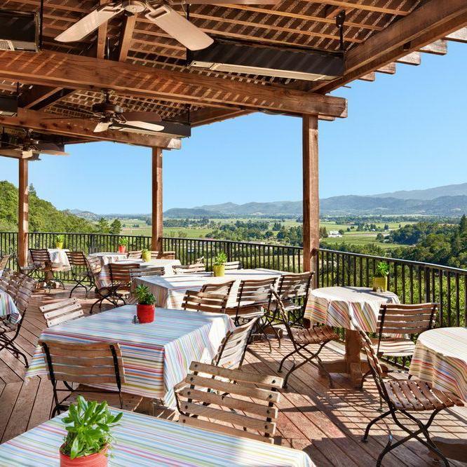 For casual fare go to The Bar at Auberge. Enjoy cocktails and lunch while taking in the expansive panoramic views from the outdoor terrace.