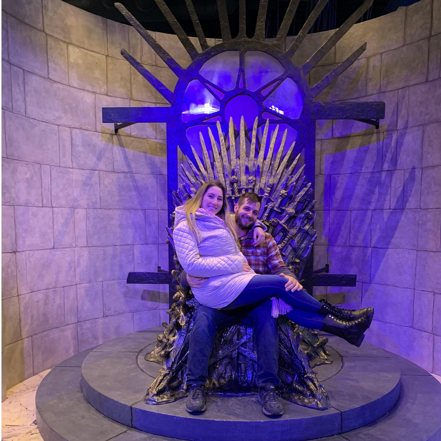 The King and Queen on the Iron Throne
