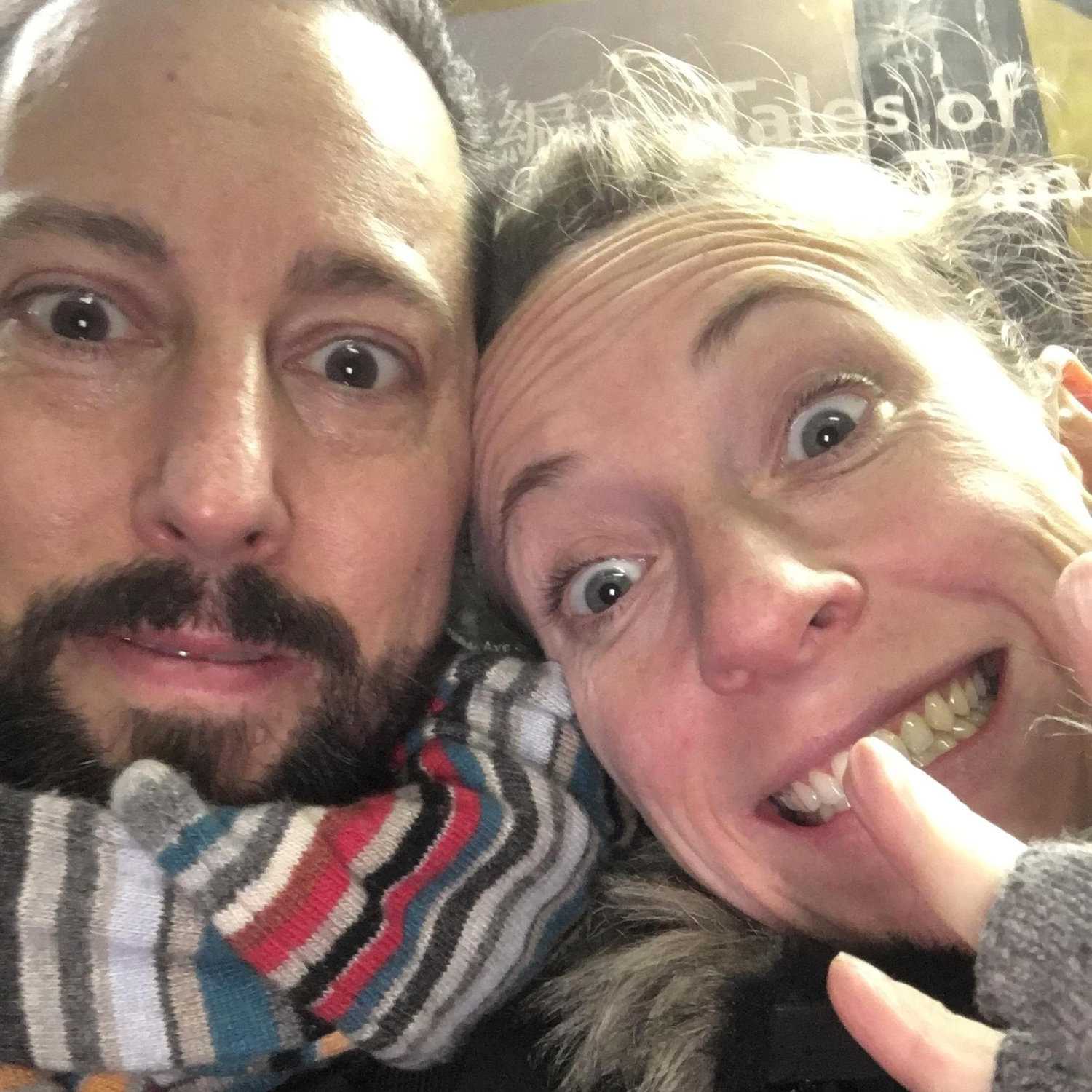 Pretty sure we sent this pic to Bryn from the train...