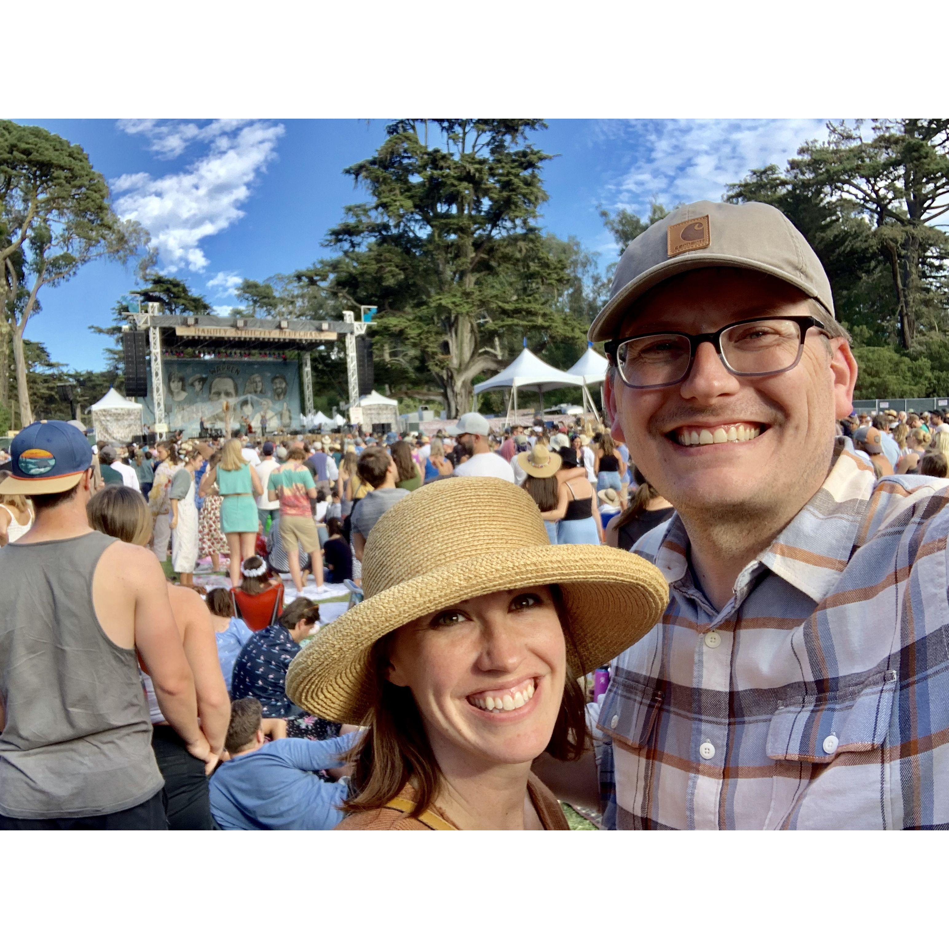 October 6, 2019, Hardly Strictly Bluegrass Festival