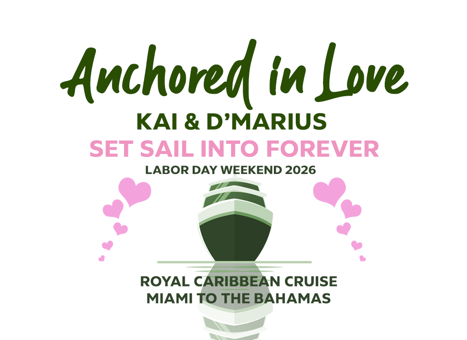 The Wedding Website of Kai Jerrell and D'Marius Rouse