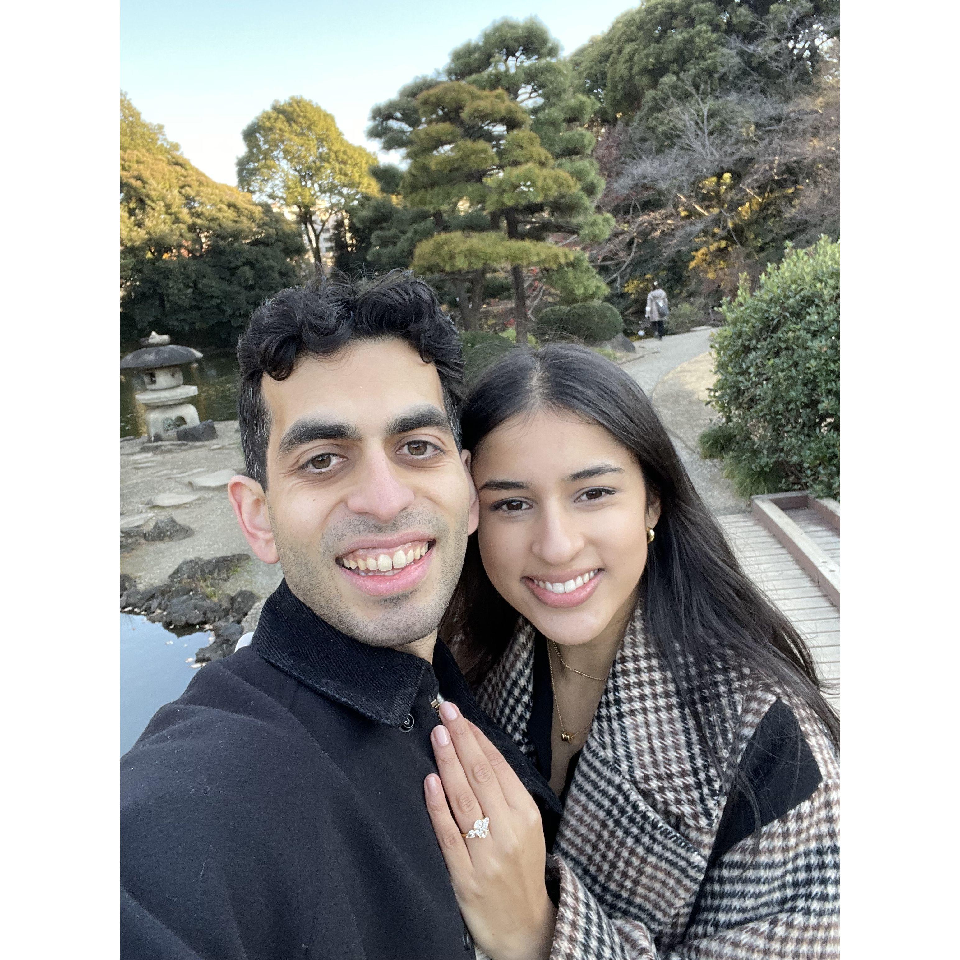 She said yes !