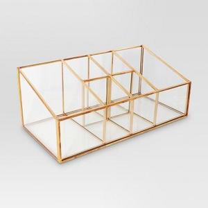 Glass & Metal Vanity Organizer - Threshold™