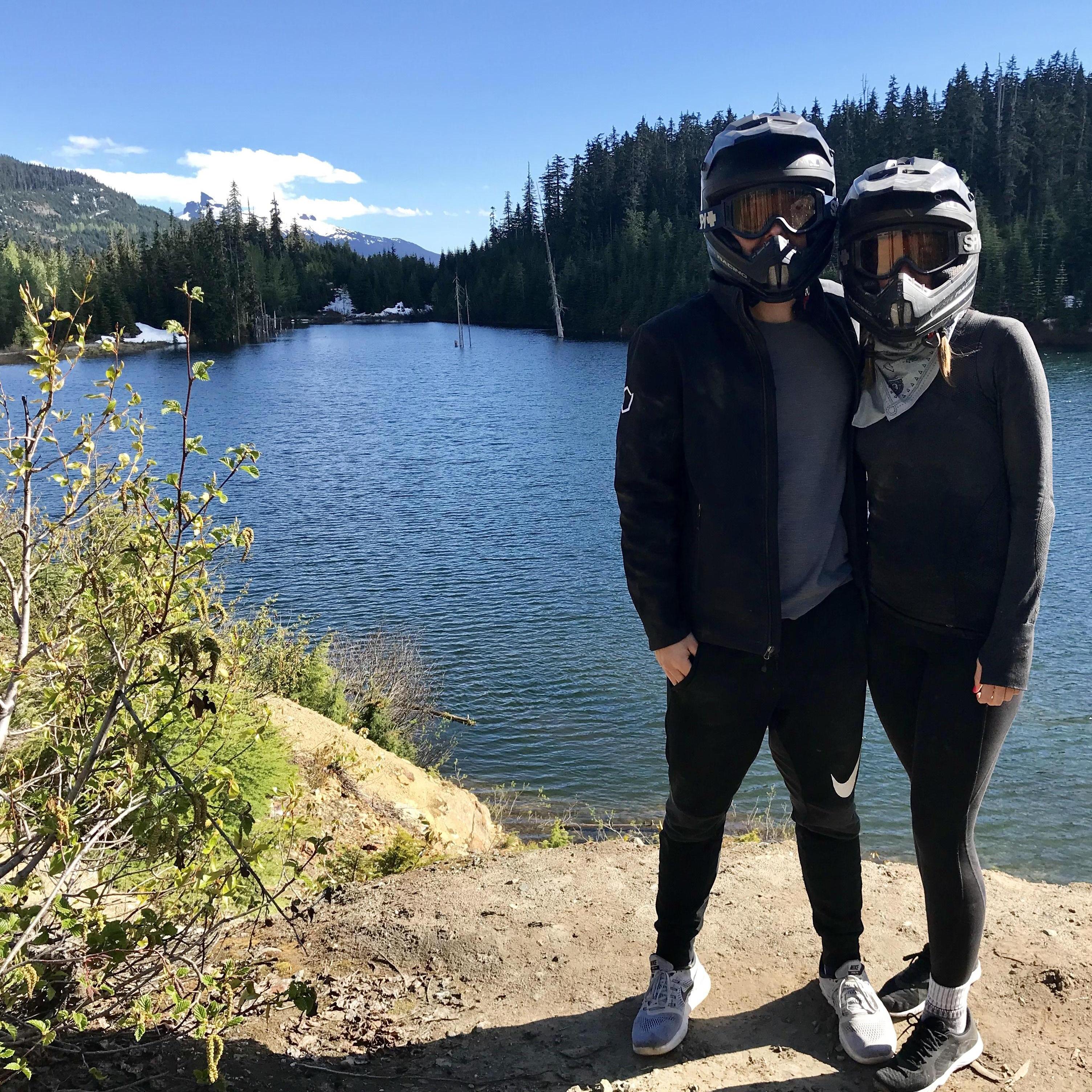 Whistler 2019. ATVing next to a glacier!