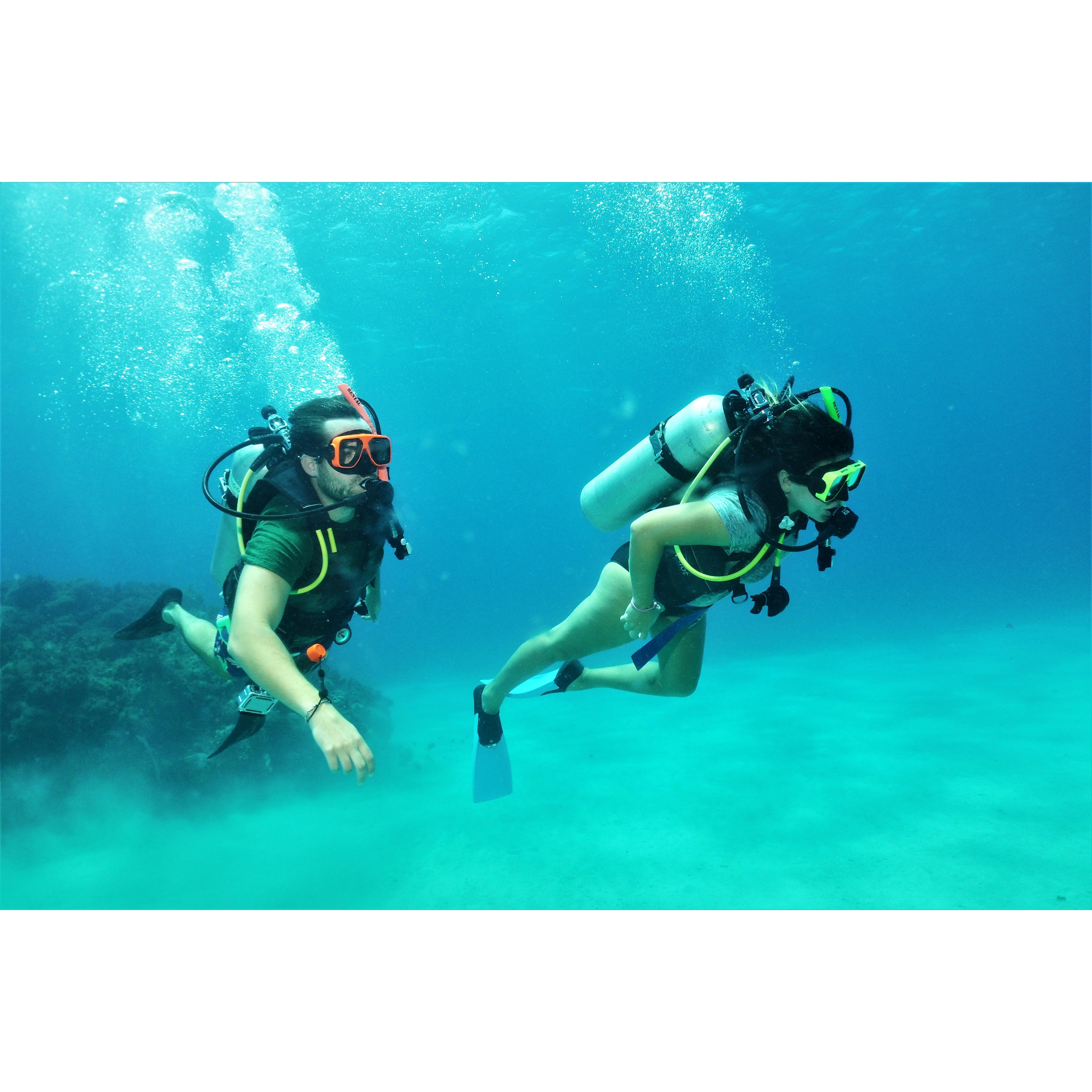 First time Scuba Divers, 2021