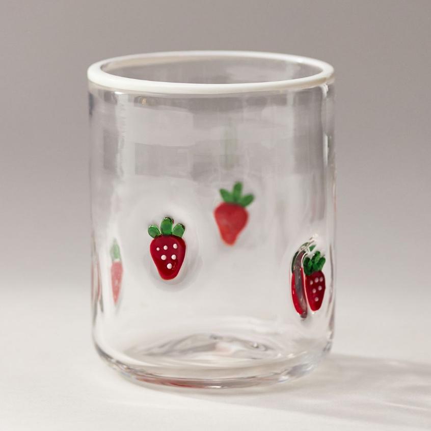 Icon Juice Glass Strawberry