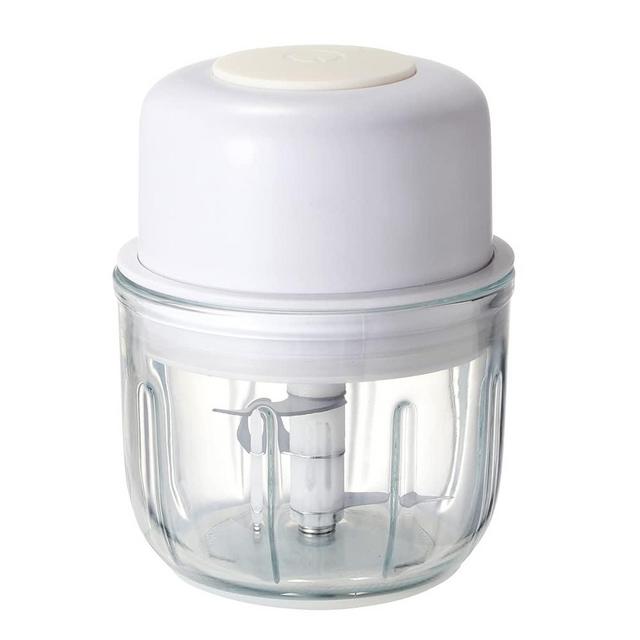 Food Processor - Cordless Mini Food Processor & Portable Small Food Chopper  for Vegetables Fruit Salad Onion Garlic,Kitchen,1.3Cup 10 0z,150