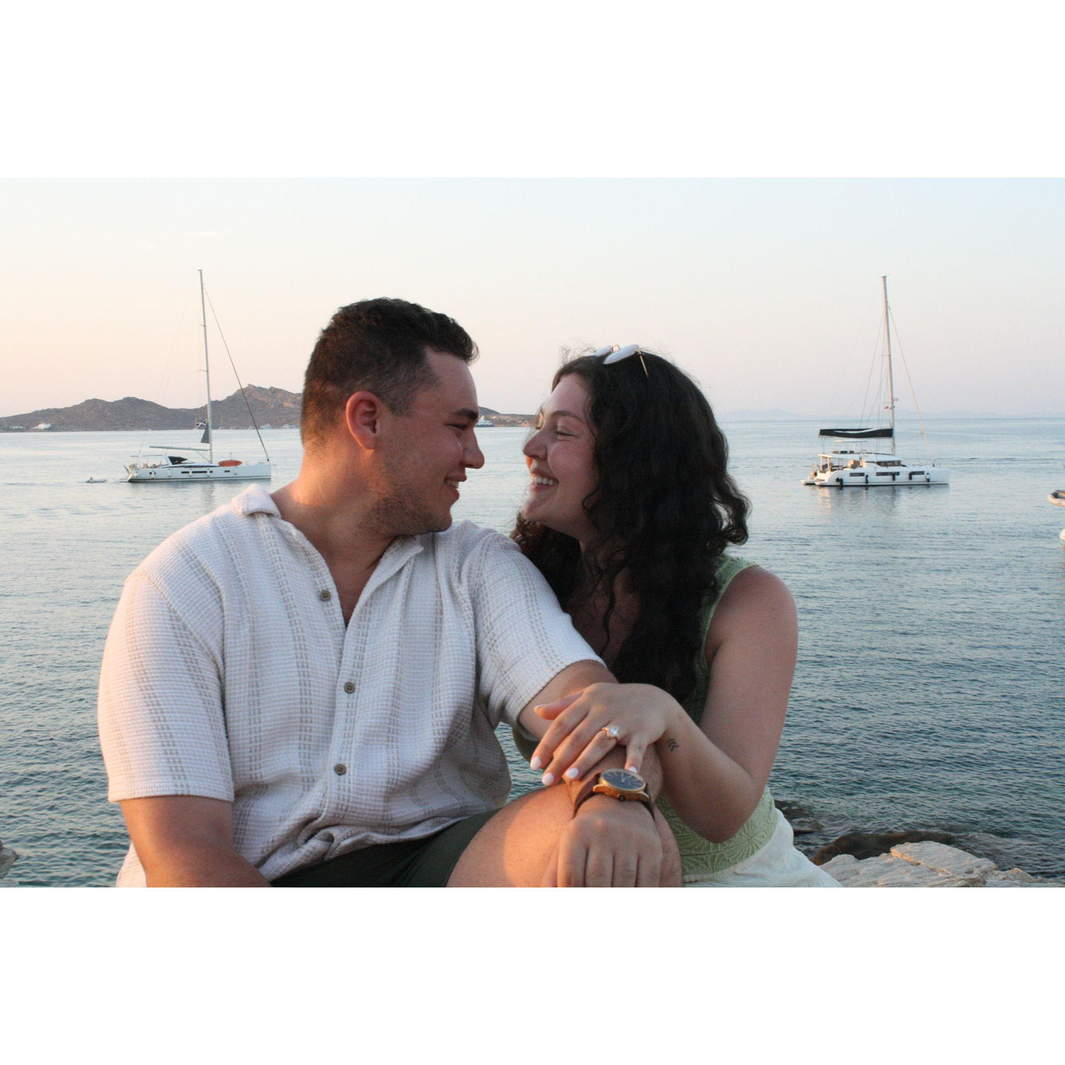 Engagement in Paros, Greece