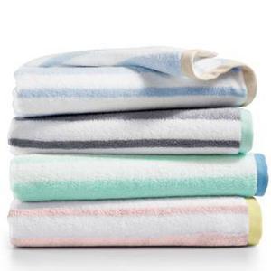 Martha Stewart Collection Cotton Stripe Hand Towel, Only at Macy's