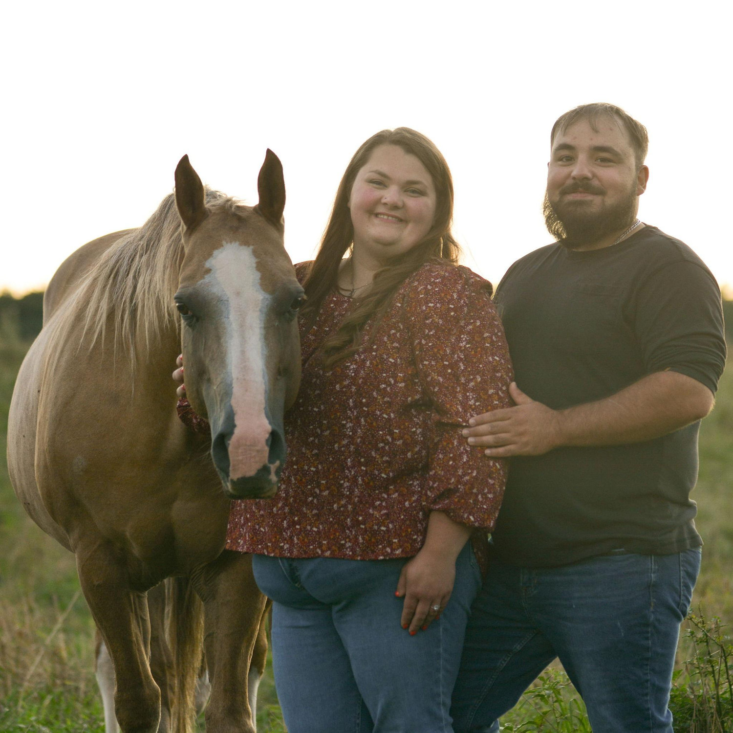Chance says Chex is the most beautiful horse he has ever seen!