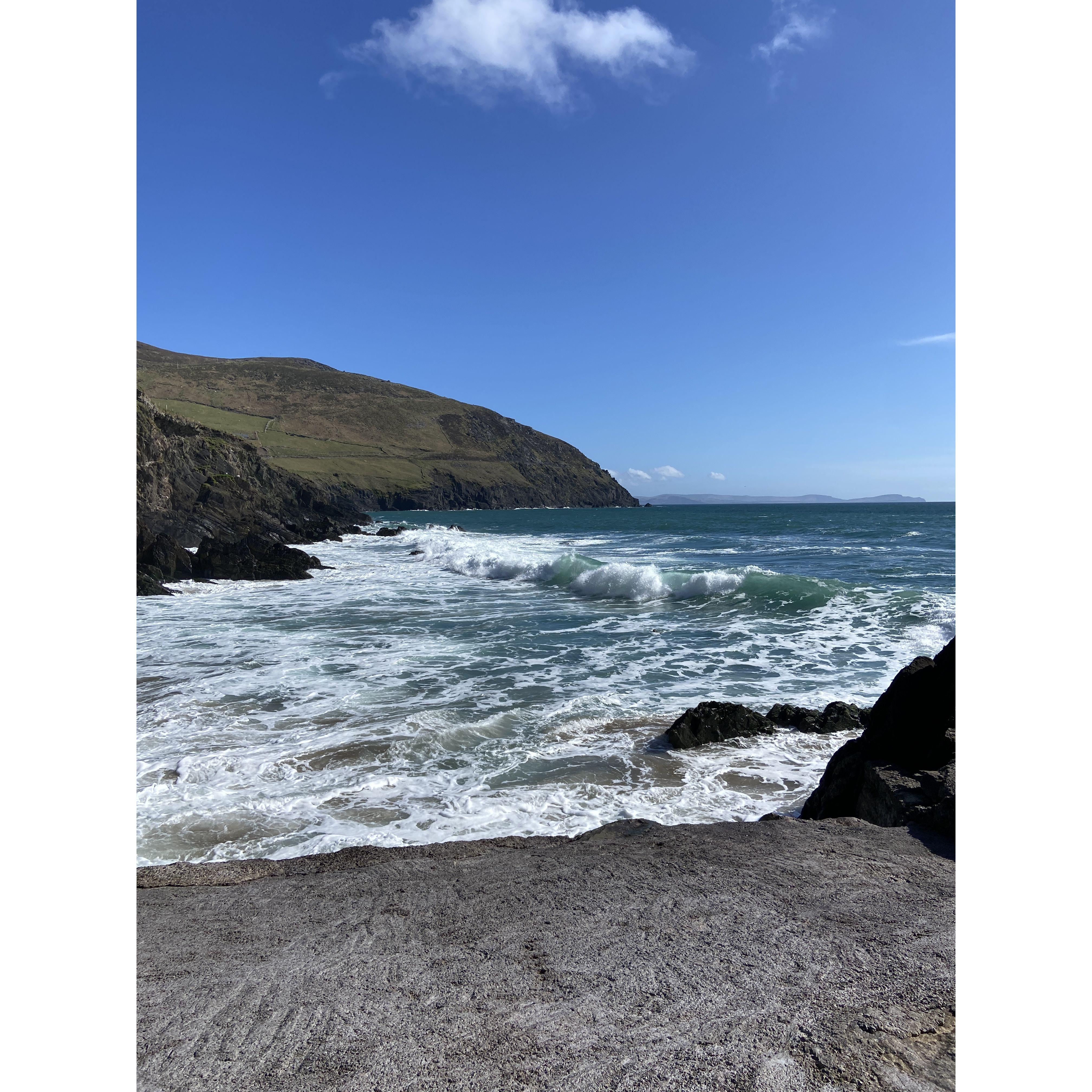 A hidden spot in Dunquin.  Close to Dingle.  A seal might pop up to say hello!  4/9/24