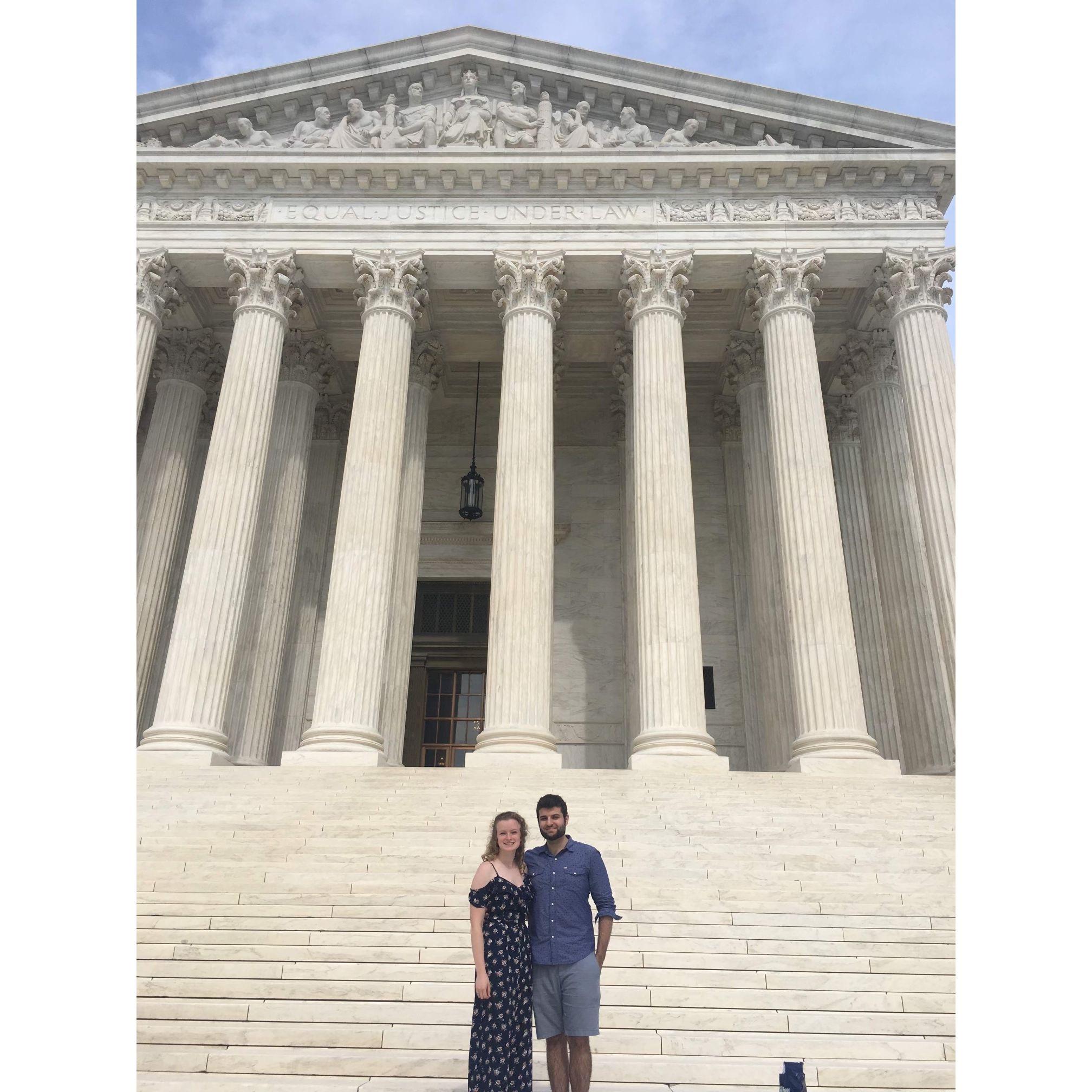 JP and Lindsey's first trip to DC together!!