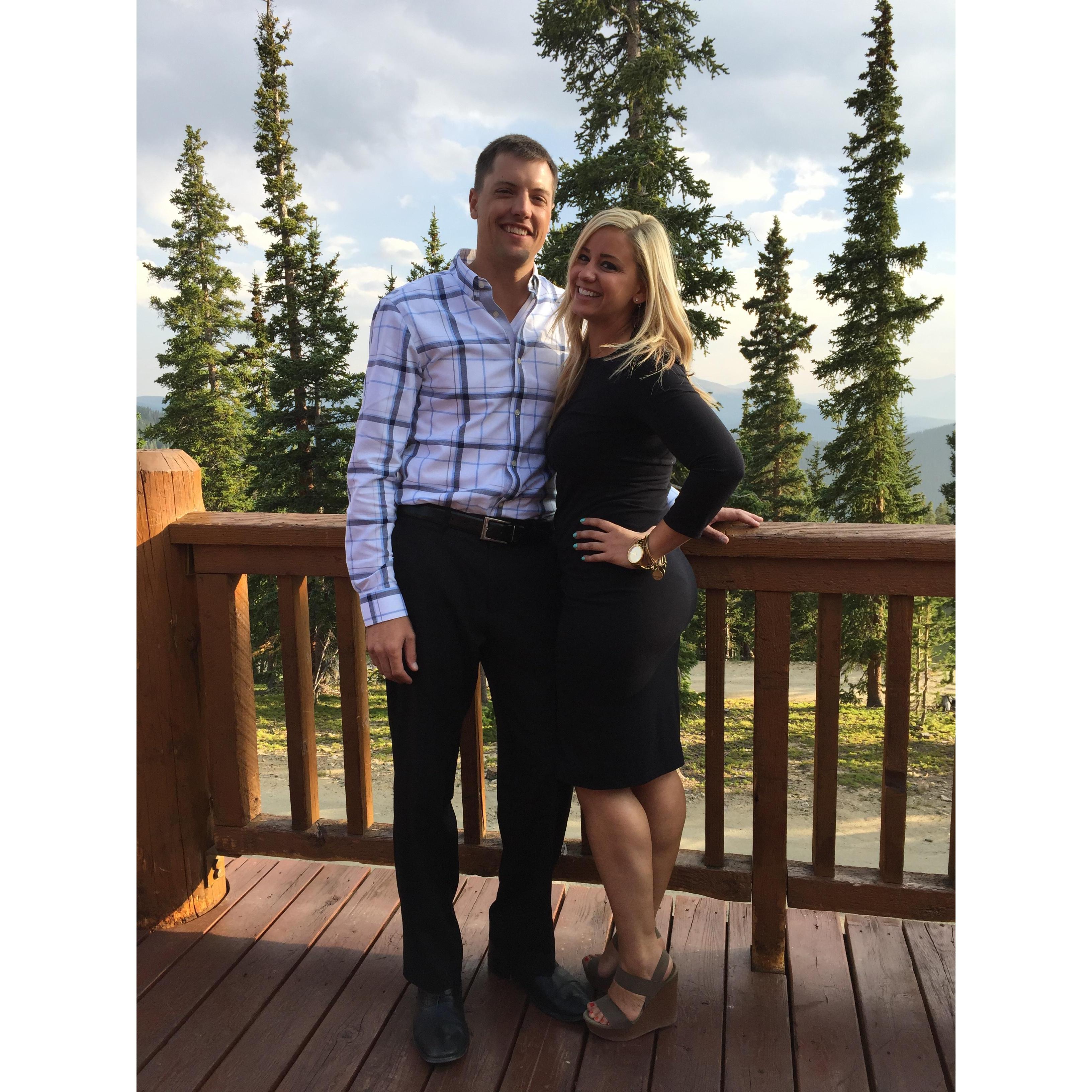 Diana and Mark's wedding in Keystone, Colorado.