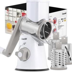 Geedel Rotary Cheese Grater 3 Blades