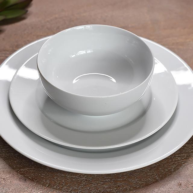Cassandra's Kitchen White Dinnerware - 3pc set