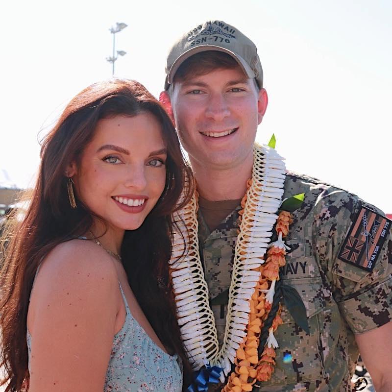 Noah's homecoming after being on deployment for 7 months!