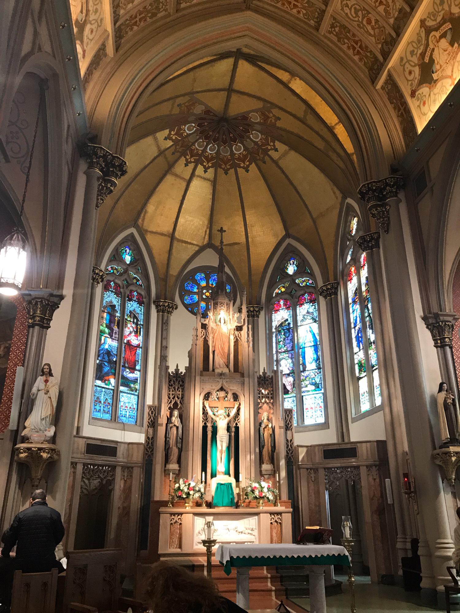 Beautiful Our Lady Of Good Council Alter