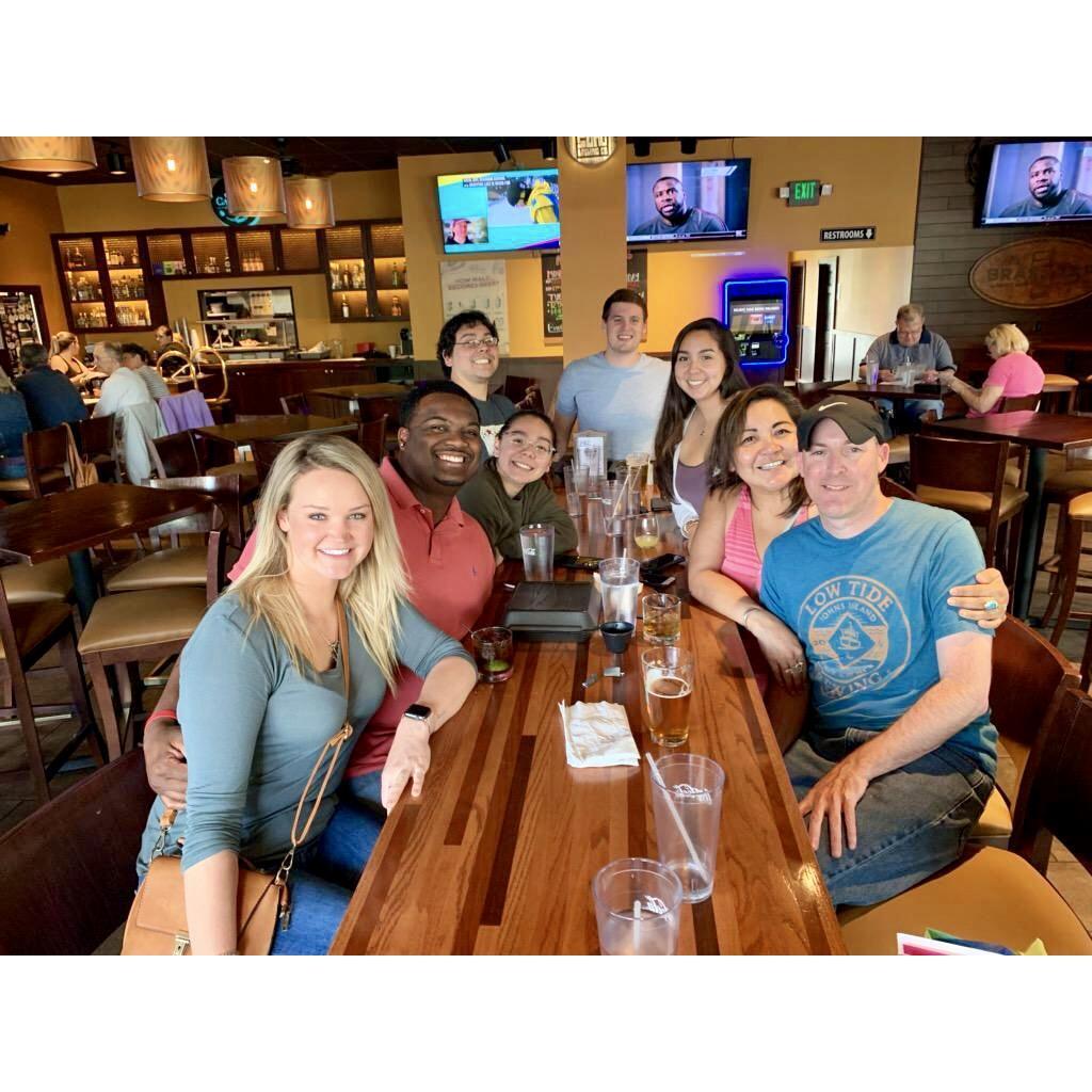 Bryanna's Birthday gathering at Bras Tap in Fort Mill, SC 2019.