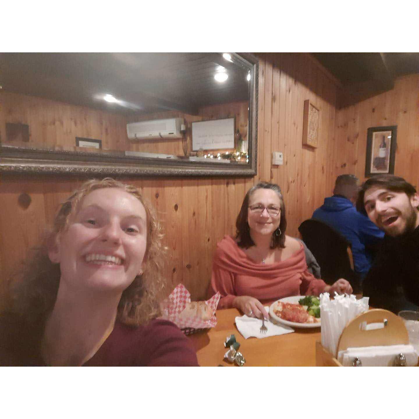 Parm night at Pizza Gram Plus!