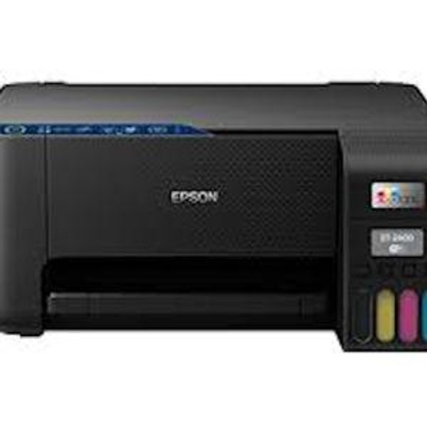 Epson - EcoTank ET-2400 Wireless Color All-in-One Cartridge-Free Supertank Printer with Scan and Copy - Black
