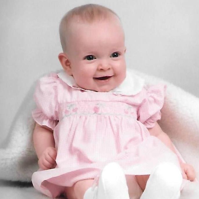 Claire at six months