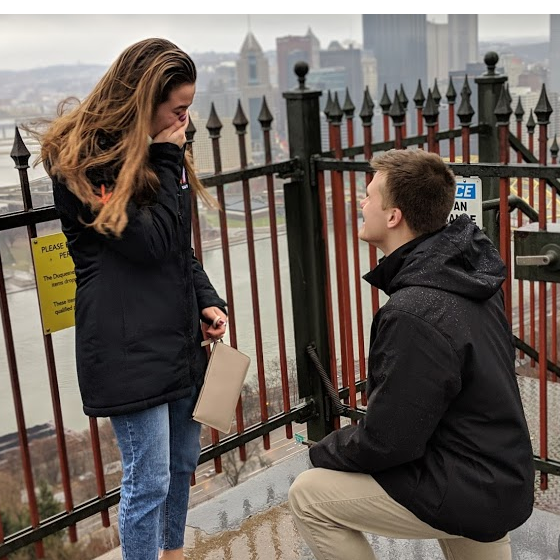 The surprise proposal!